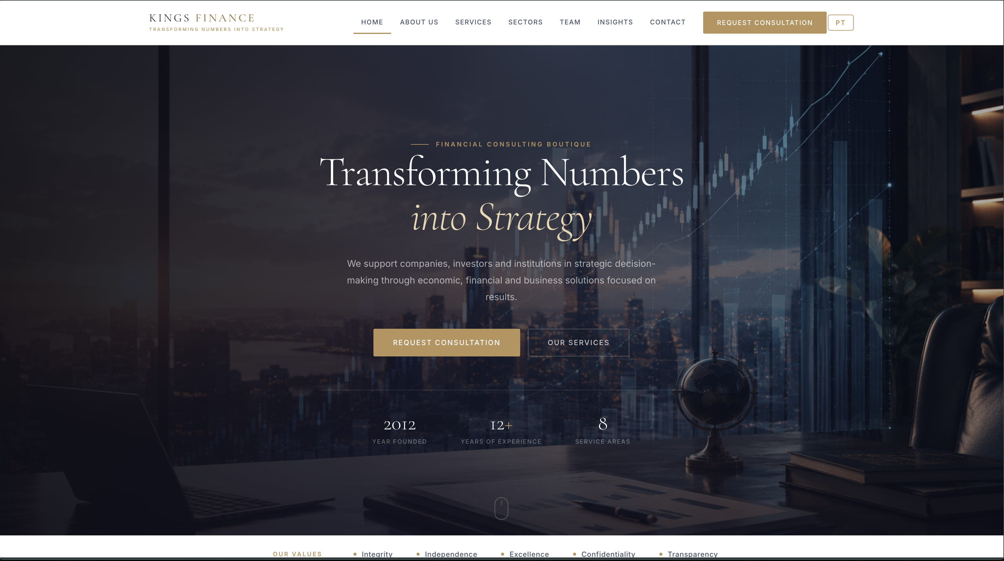Kings Finance — Hero